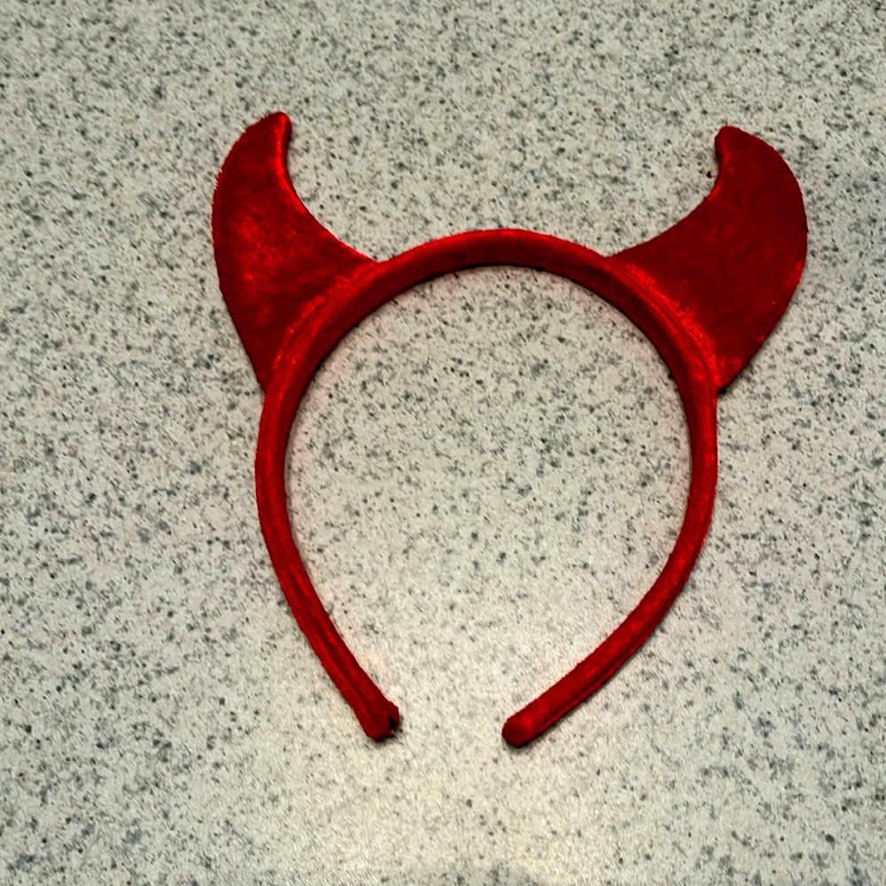 Devil head band for costume